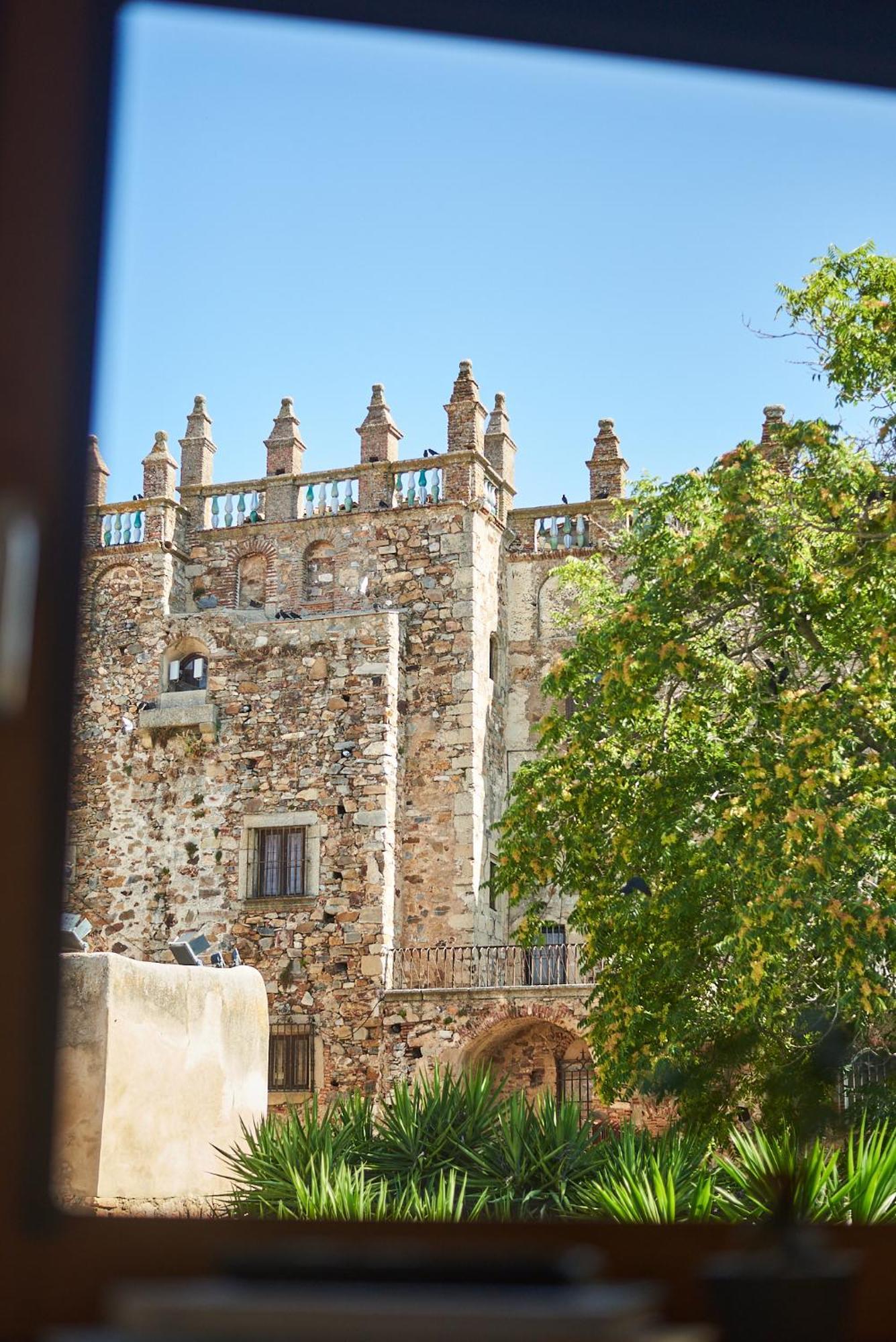 Hotel Casa Palacio Pereros Caceres Ngoại thất bức ảnh